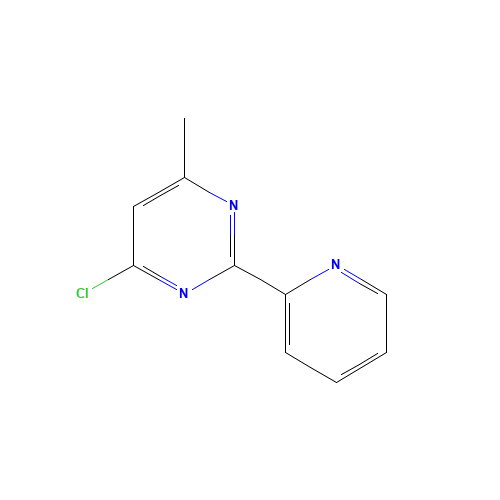 4-Chloro-6-methyl-2-(2-pyridinyl)pyrimidine (CAS: 77168-31-1) - Related Chemical Product