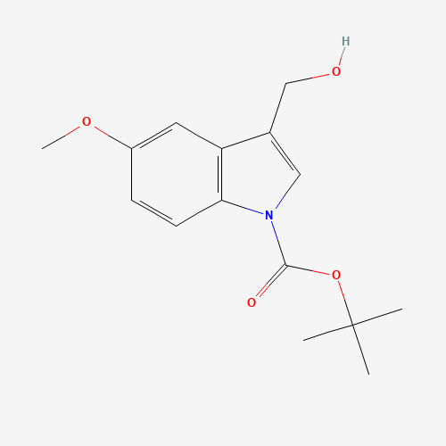 tert-Butyl 3-(hydroxymethyl)-5-methoxy-1H-indole-1-carboxylate (CAS: 600136-09-2) - Related Chemical Product
