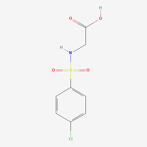 2-{[(4-Chlorophenyl)sulfonyl]amino}acetic acid (CAS: 13029-72-6) - Related Chemical Product