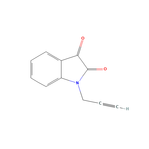 1-(2-Propynyl)-1H-indole-2,3-dione (CAS: 4290-87-3) - Related Chemical Product