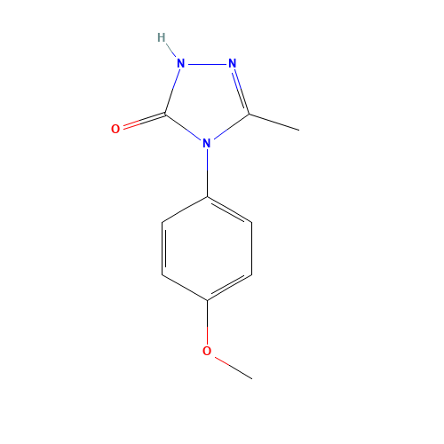 4-(4-Methoxyphenyl)-5-methyl-2,4-dihydro-3H-1,2,4-triazol-3-one (CAS: 85562-69-2) - Related Chemical Product