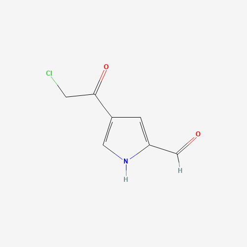 4-(2-Chloroacetyl)-1H-pyrrole-2-carbaldehyde (CAS: 115027-23-1) - Related Chemical Product