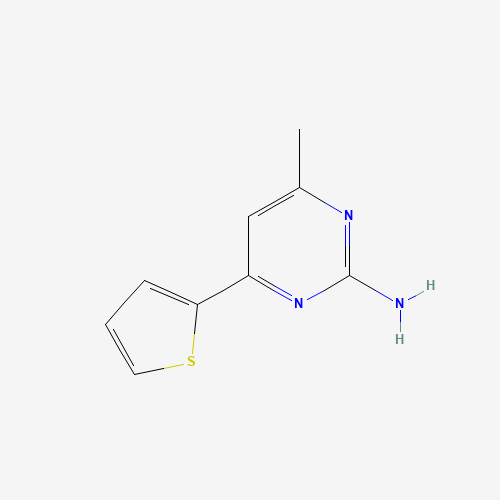 4-Methyl-6-(2-thienyl)-2-pyrimidinamine (CAS: 26963-43-9) - Related Chemical Product