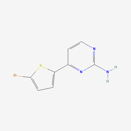 4-(5-Bromo-2-thienyl)-2-pyrimidinamine (CAS: 855308-66-6) - Related Chemical Product