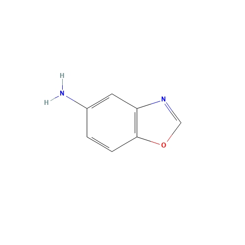1,3-Benzoxazol-5-amine (CAS: 63837-12-7) - Chemical Structure and Molecular Formula 