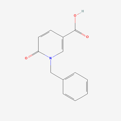 1-Benzyl-6-oxo-1,6-dihydro-3-pyridinecarboxylic acid (CAS: 4332-79-0) - Chemical Structure and Molecular Formula 