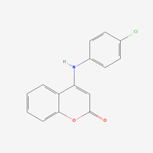 4-(4-Chloroanilino)-2H-chromen-2-one (CAS: 24526-89-4) - Related Chemical Product