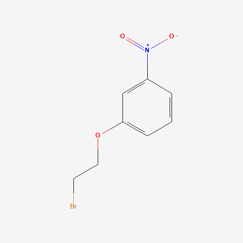 1-(2-Bromoethoxy)-3-nitrobenzene (CAS: 13831-59-9) - Chemical Structure and Molecular Formula 