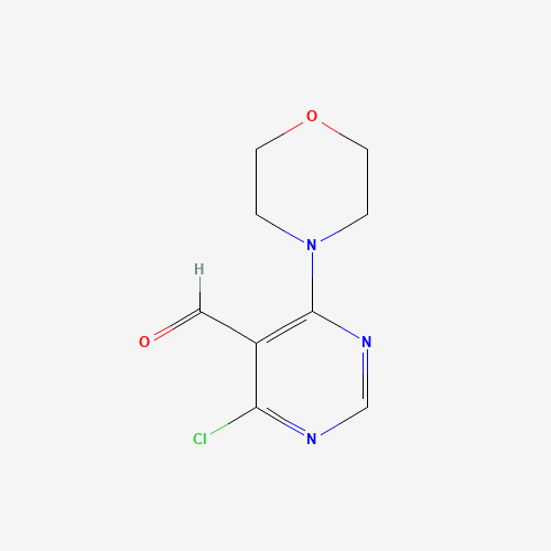 4-Chloro-6-morpholino-5-pyrimidinecarbaldehyde (CAS: 54503-94-5) - Related Chemical Product