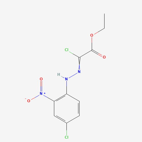 Ethyl 2-chloro-2-[2-(4-chloro-2-nitrophenyl)-hydrazono]acetate (CAS: 112091-27-7) - Related Chemical Product