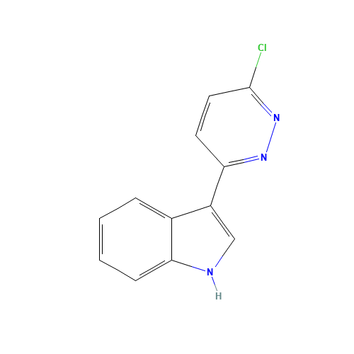 3-(6-Chloro-3-pyridazinyl)-1H-indole (CAS: 129287-26-9) - Related Chemical Product