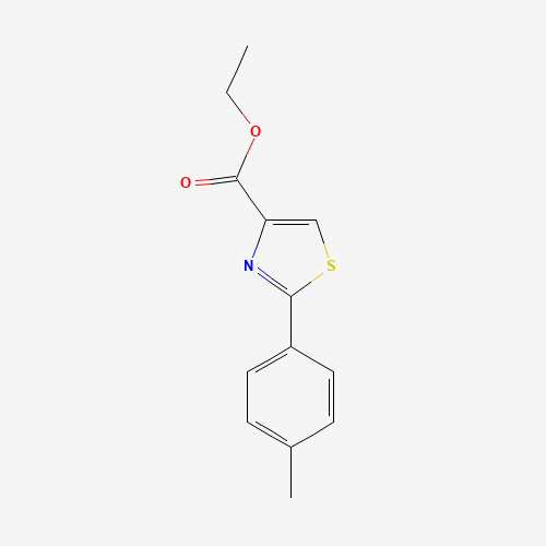 Ethyl 2-(4-methylphenyl)-1,3-thiazole-4-carboxylate (CAS: 132089-32-8) - Related Chemical Product