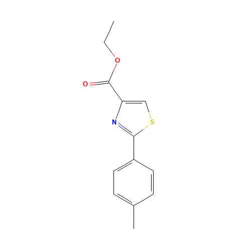 Ethyl 2-(4-methylphenyl)-1,3-thiazole-4-carboxylate (CAS: 132089-32-8) - Related Chemical Product