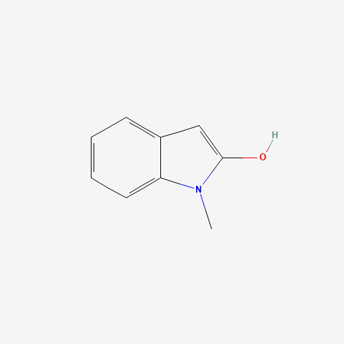 1-Methyl-1H-indol-2-ol (CAS: 90563-58-9) - Chemical Structure and Molecular Formula 