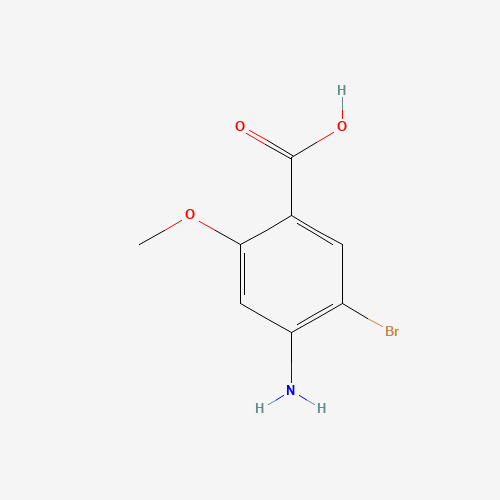 4-Amino-5-bromo-2-methoxybenzenecarboxylic acid (CAS: 35290-97-2) - Related Chemical Product