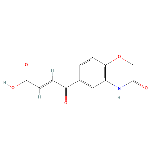 4-Oxo-4-(3-oxo-3,4-dihydro-2H-1,4-benzoxazin-6-yl)-2-butenoic acid (CAS: 26518-87-6) - Related Chemical Product