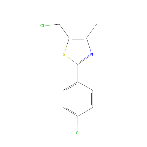 5-(Chloromethyl)-2-(4-chlorophenyl)-4-methyl-1,3-thiazole (CAS: 317319-28-1) - Related Chemical Product