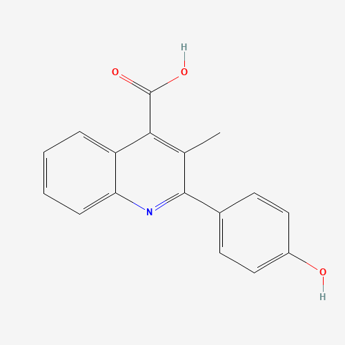 2-(4-Hydroxyphenyl)-3-methyl-4-quinolinecarboxylic acid (CAS: 107419-49-8) - Related Chemical Product