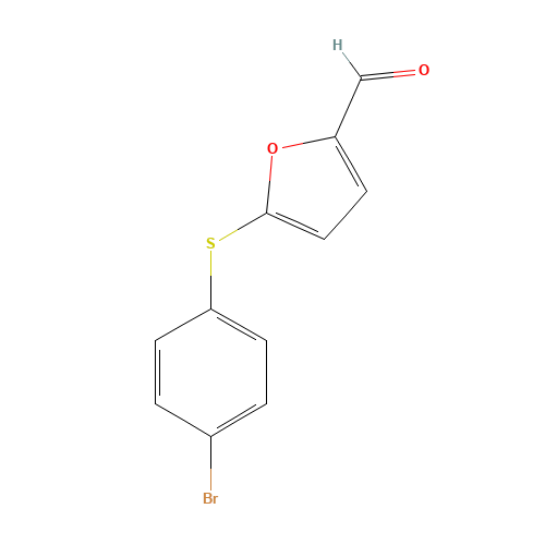 5-[(4-Bromophenyl)sulfanyl]-2-furaldehyde (CAS: 56656-94-1) - Related Chemical Product