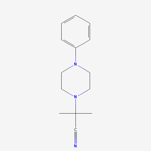 2-Methyl-2-(4-phenylpiperazino)propanenitrile (CAS: 92326-91-5) - Related Chemical Product