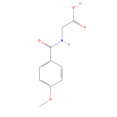 2-[(4-Methoxybenzoyl)amino]acetic acid (CAS: 13214-64-7) - Related Chemical Product