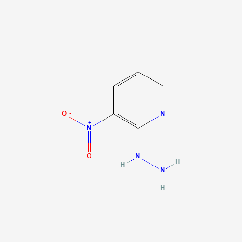 2-Hydrazino-3-nitropyridine chemical structure 2-Hydrazino-3-nitropyridine (CAS: 15367-16-5) - Chemical Structure and Molecular Formula
