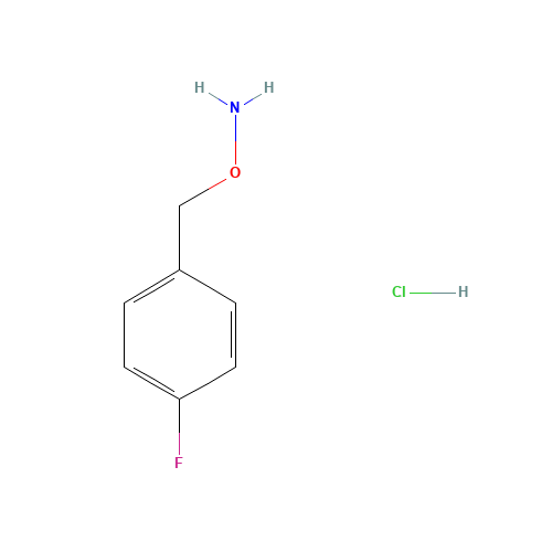 1-[(Aminooxy)methyl]-4-fluorobenzene hydrochloride (CAS: 51572-89-5) - Related Chemical Product