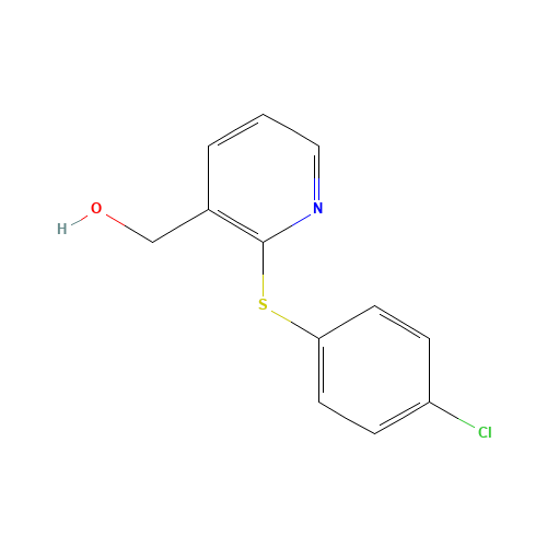 {2-[(4-Chlorophenyl)sulfanyl]-3-pyridinyl}methanol (CAS: 51723-83-2) - Related Chemical Product