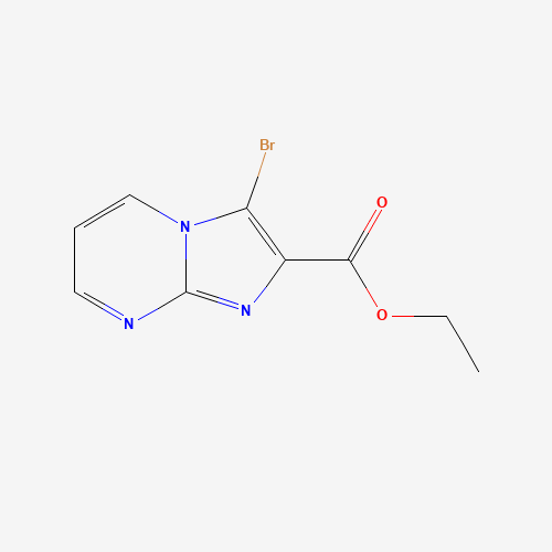 Ethyl 3-bromoimidazo[1,2-a]pyrimidine-2-carboxylate (CAS: 134044-63-6) - Related Chemical Product