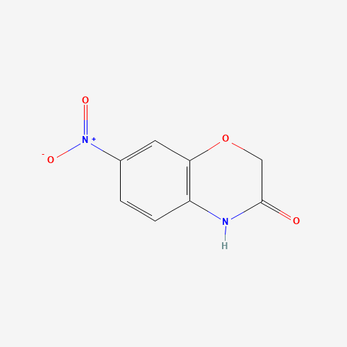 7-Nitro-2H-1,4-benzoxazin-3(4H)-one (CAS: 81721-86-0) - Chemical Structure and Molecular Formula 