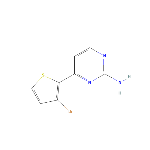 4-(3-Bromo-2-thienyl)-2-pyrimidinamine (CAS: 886360-54-9) - Related Chemical Product