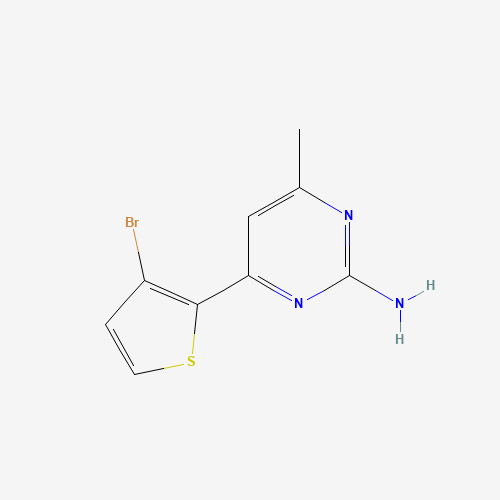 4-(3-Bromo-2-thienyl)-6-methyl-2-pyrimidinamine (CAS: 886360-55-0) - Related Chemical Product