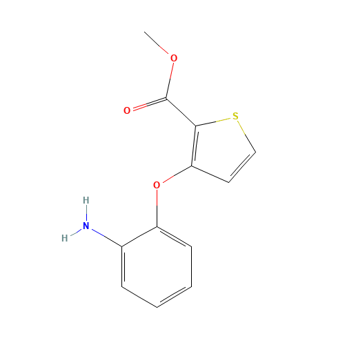 Methyl 3-(2-aminophenoxy)-2-thiophenecarboxylate (CAS: 91041-21-3) - Related Chemical Product