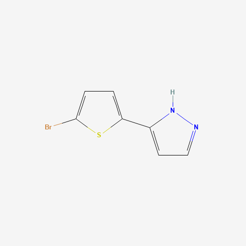5-(5-Bromo-2-thienyl)-1H-pyrazole (CAS: 166196-67-4) - Related Chemical Product