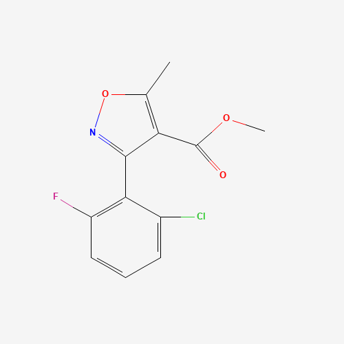 Methyl 3-(2-chloro-6-fluorophenyl)-5-methyl-4-isoxazolecarboxylate (CAS: 4415-09-2) - Related Chemical Product
