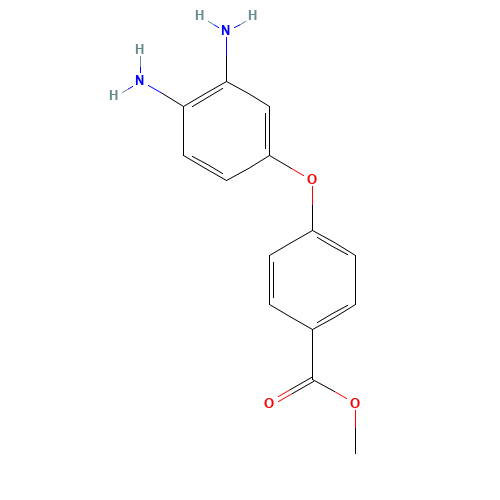 Methyl 4-(3,4-diaminophenoxy)benzenecarboxylate (CAS: 24002-80-0) - Related Chemical Product