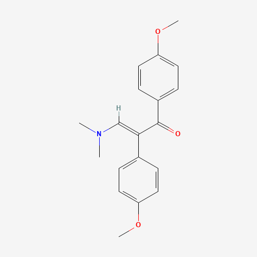3-(Dimethylamino)-1,2-bis(4-methoxyphenyl)-2-propen-1-one (CAS: 66521-59-3) - Related Chemical Product