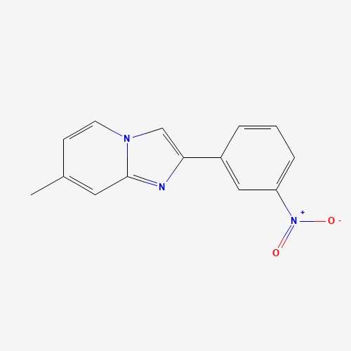 7-Methyl-2-(3-nitrophenyl)imidazo[1,2-a]pyridine (CAS: 54970-96-6) - Related Chemical Product