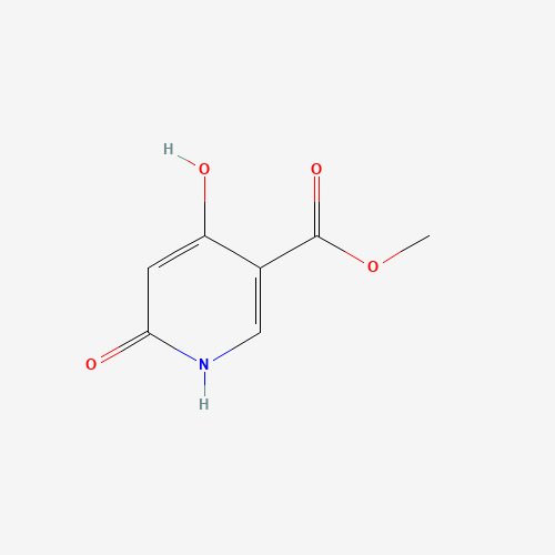 Methyl 4,6-dihydroxynicotinate (CAS: 79398-27-9) - Chemical Structure and Molecular Formula 