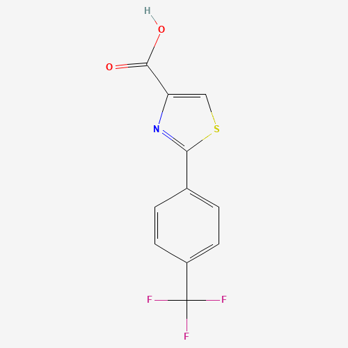 2-[4-(Trifluoromethyl)phenyl]-1,3-thiazole-4-carboxylic acid (CAS: 144061-16-5) - Related Chemical Product