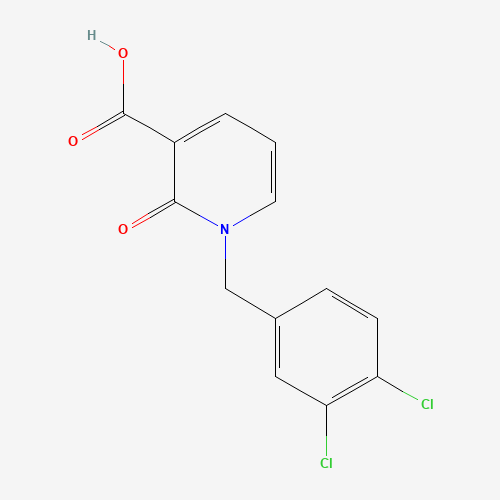 1-(3,4-Dichlorobenzyl)-2-oxo-1,2-dihydro-3-pyridinecarboxylic acid (CAS: 64488-03-5) - Related Chemical Product