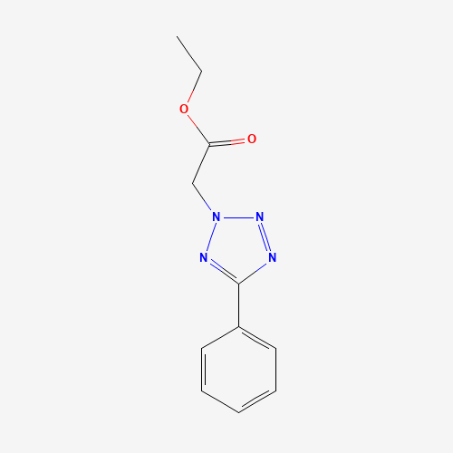 Ethyl 2-(5-phenyl-2H-1,2,3,4-tetraazol-2-yl)-acetate (CAS: 21054-65-9) - Related Chemical Product