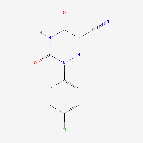 2-(4-Chlorophenyl)-3,5-dioxo-2,3,4,5-tetrahydro-1,2,4-triazine-6-carbonitrile (CAS: 20932-04-1) - Related Chemical Product
