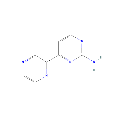 4-(2-Pyrazinyl)-2-pyrimidinamine (CAS: 874792-15-1) - Related Chemical Product