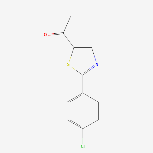 1-[2-(4-Chlorophenyl)-1,3-thiazol-5-yl]-1-ethanone (CAS: 57560-99-3) - Related Chemical Product