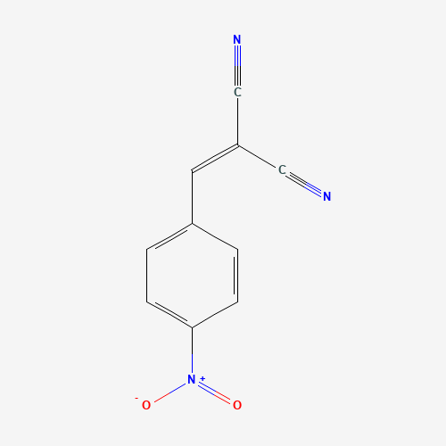 2-[(4-Nitrophenyl)methylene]malononitrile (CAS: 2700-23-4) - Chemical Structure and Molecular Formula 