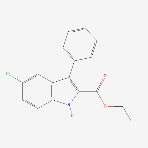 Ethyl 5-chloro-3-phenyl-1H-indole-2-carboxylate (CAS: 21139-32-2) - Related Chemical Product