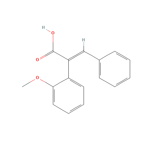 2-(2-Methoxyphenyl)-3-phenylacrylic acid (CAS: 1657-65-4) - Related Chemical Product