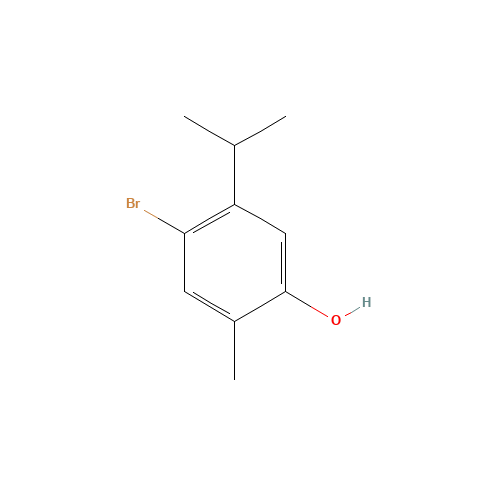 4-Bromo-5-isopropyl-2-methylbenzenol (CAS: 121665-99-4) - Related Chemical Product