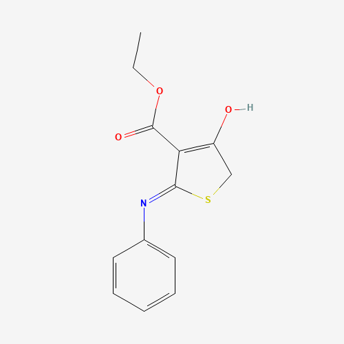 Ethyl 2-anilino-4-oxo-4,5-dihydro-3-thiophenecarboxylate (CAS: 78267-15-9) - Related Chemical Product